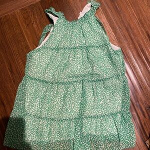 Green Patterned Top